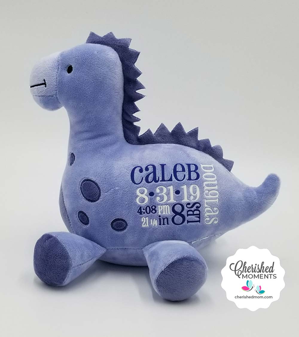 Dinosaur Birthdate Keepsake