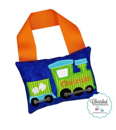 Train Tooth Fairy Pillow