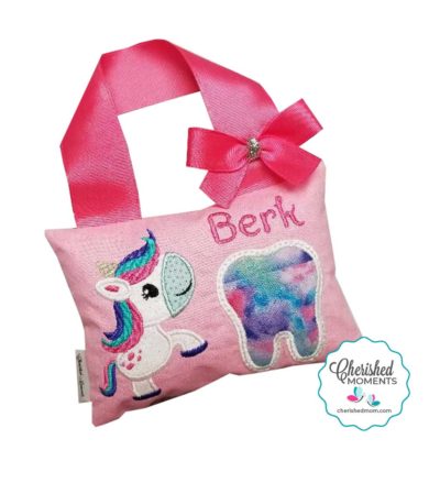 Unicorn Tooth Fairy Pillow