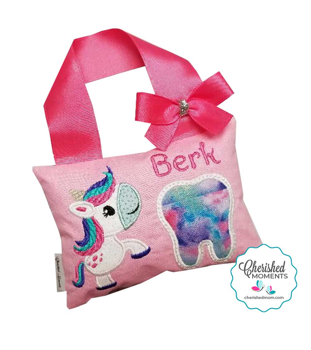 Unicorn Tooth Fairy Pillow