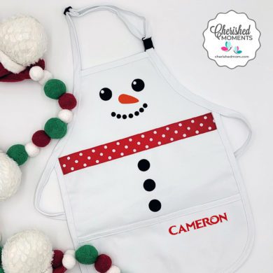 Snowman Aprons-Mommy and Me