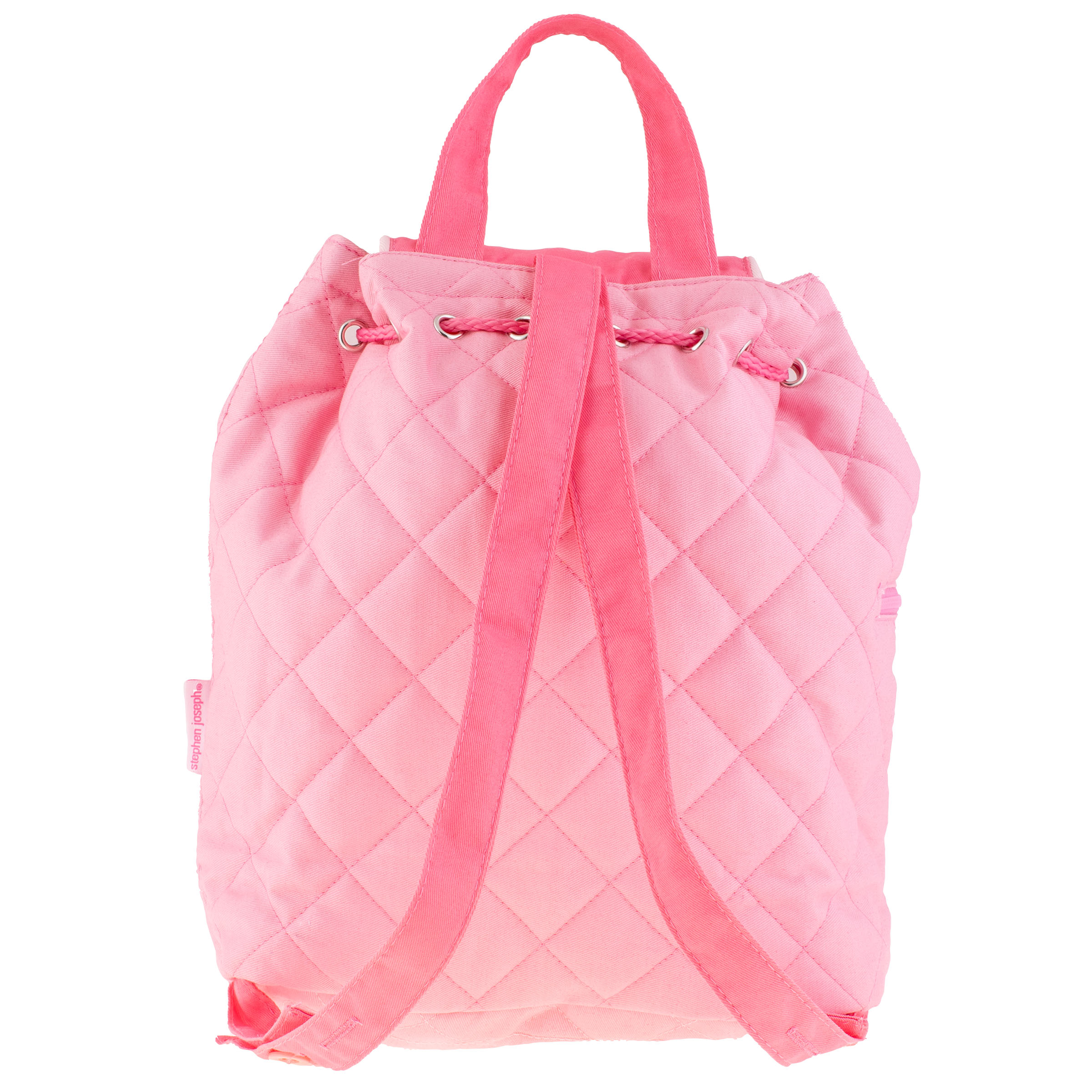 Pink Ballet Quilted Backpack - Image 2