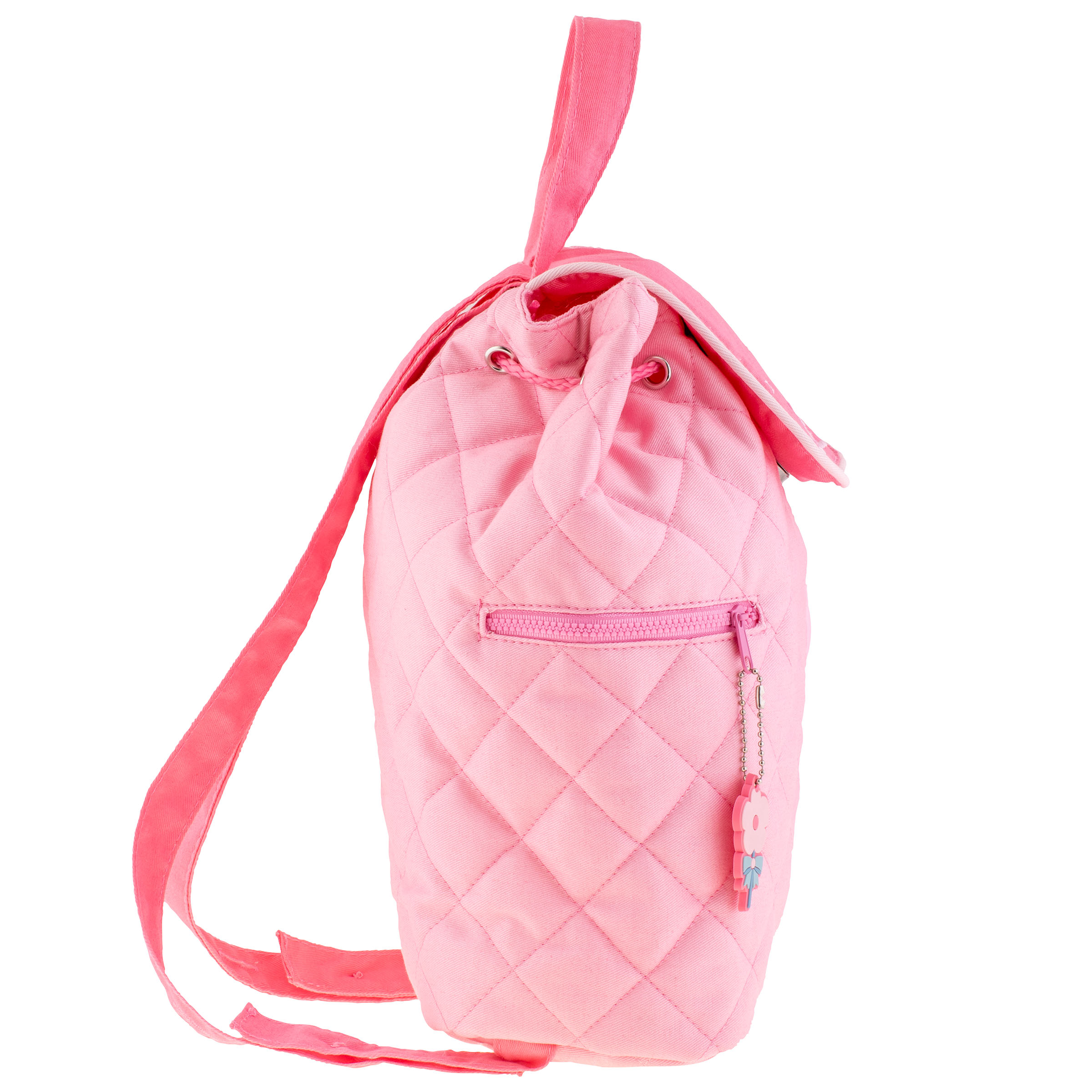 Pink Ballet Quilted Backpack - Image 3