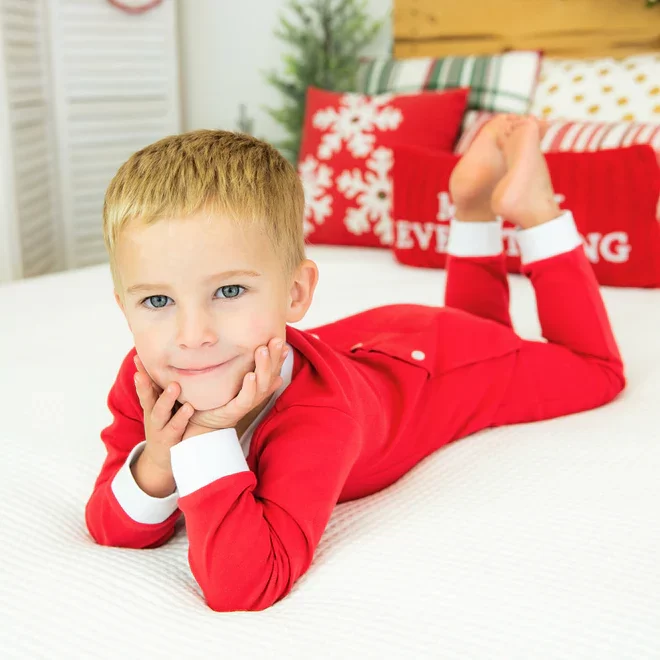 red pjs