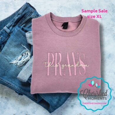 This Grandma Prays Sweatshirt